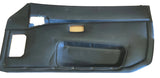 Black passenger door card for a late Porsche 944