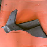 Rear door card panel burgundy drivers