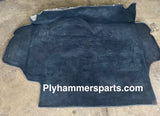 Porsche 944 rear black hatch carpet