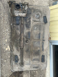Early steel gas fuel tank