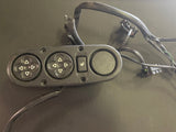Porsche eight way power and heated electric seat switch assembly