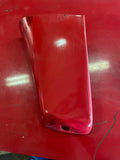 Passenger red rear bumper end cap