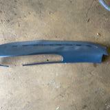 Marine blue overlay dash cover