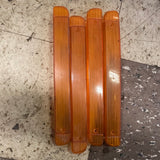 Turbo fog light turn lens