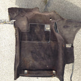 Early drivers side black carpet passenger side was bad so it has been cut