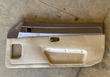 Passenger two tone brown door skin panel
