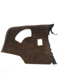Carpet Front Kick Panel - Drivers - Brown - Late