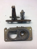 Hood latch set assembly