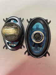 Blaupunkt 4x6 flush mount speakers. 105 watt pcxt462