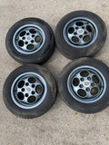 Porsche 944 late offset (52) phone dial wheels rims. 15”