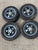 Porsche 944 late offset (52) phone dial wheels rims. 15”