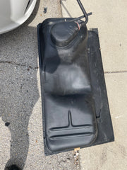 Early steel gas fuel tank