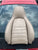 Light gray beige seat top