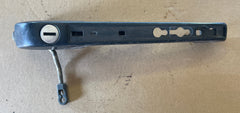Passenger side, exterior door handle
