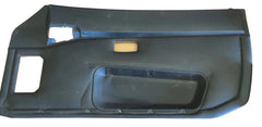 Black passenger door card for a late Porsche 944