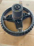 Porsche 944 extended hub steering wheel.