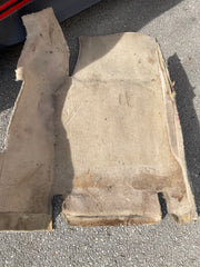 Porsche 944 passenger light grey carpet