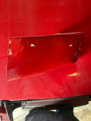 Driver side guards, red rear, bumper, and cap