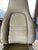 Grey beige passenger side manual bucket seat