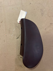 Brown right side hinge cover for the passenger or driver side seat