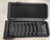 Black late center armrest console