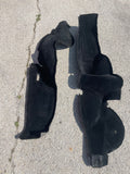 Pair of rear hatch side carpets