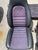 Full set of Porsche 944 black script seats