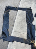 Vinyl black sunroof material