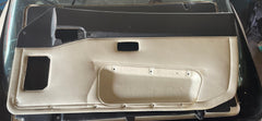Porsche passenger side linen and black door card