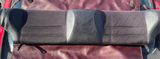 Script rear black seat top