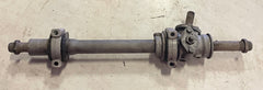 Manual sport steering rack with intermediate shaft