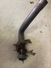 Watergate with dump pipe