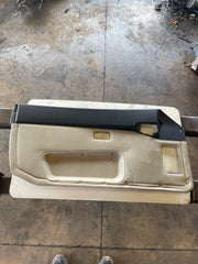 Drivers side Porsche 944 951 two tone tan grey beige and black