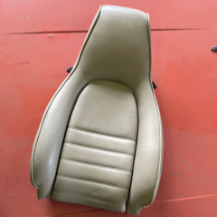 Grey beige tan front seat top