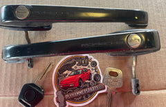 Porsche 944 script exterior door handles