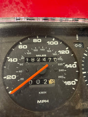 Speedometer odometer cluster