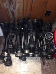 Axle with cv 1/2 shafts axles (specify year and model)