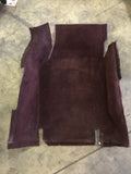 Carpet - Front Passenger side - Burgundy