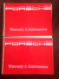 Warranty and maintenance book NEW